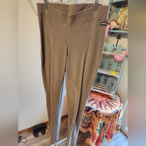 Kerrits Brown Ribbed Apparel - Picture 1 of 4